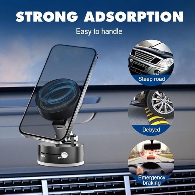 Vacuum Magnetic Suction Phone Holder | 🔥Flat 50% Off Sale🔥