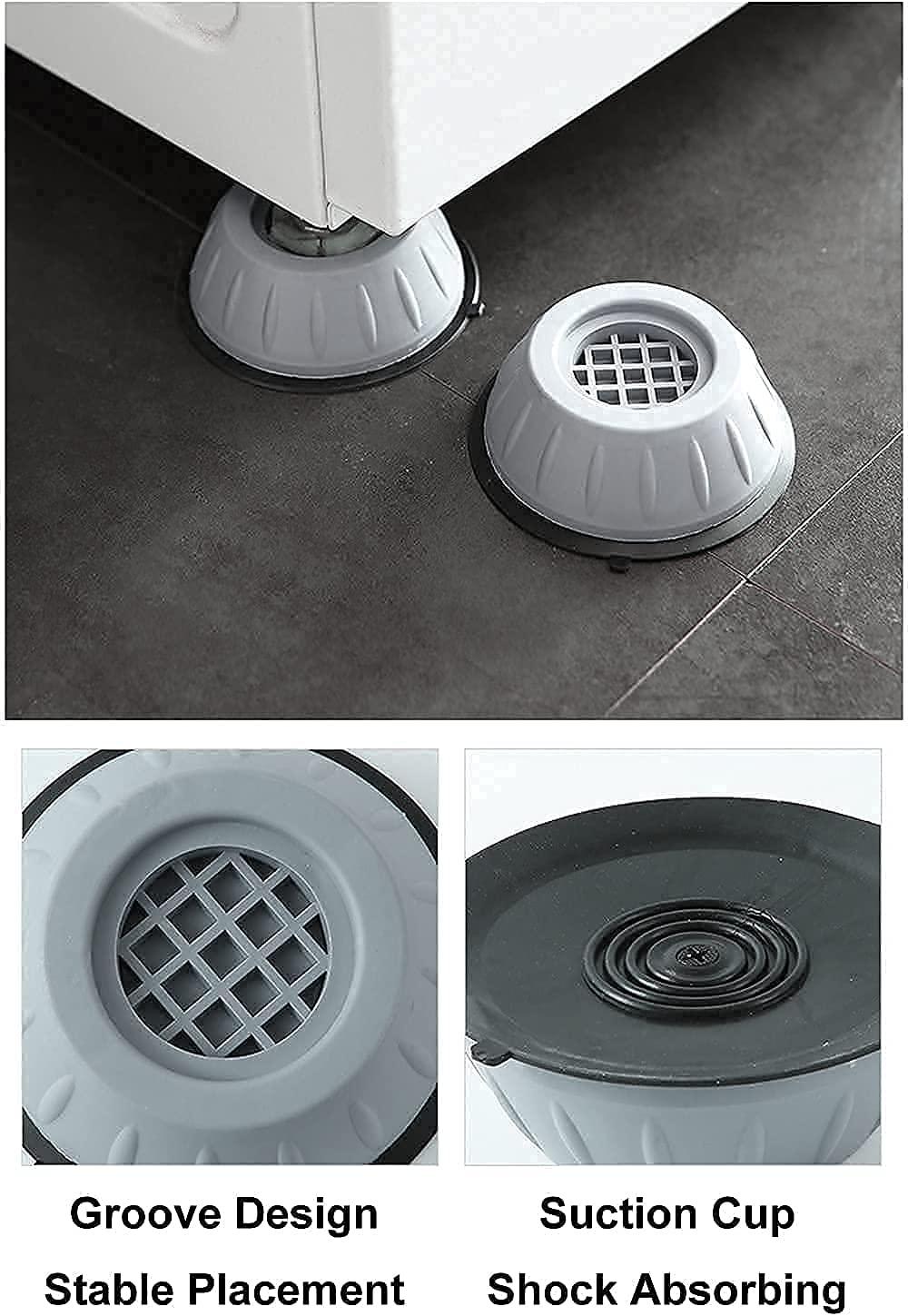 Anti Vibration Pad- 4 Pcs Shock Proof Feet | š„Flat 50% off Saleš„