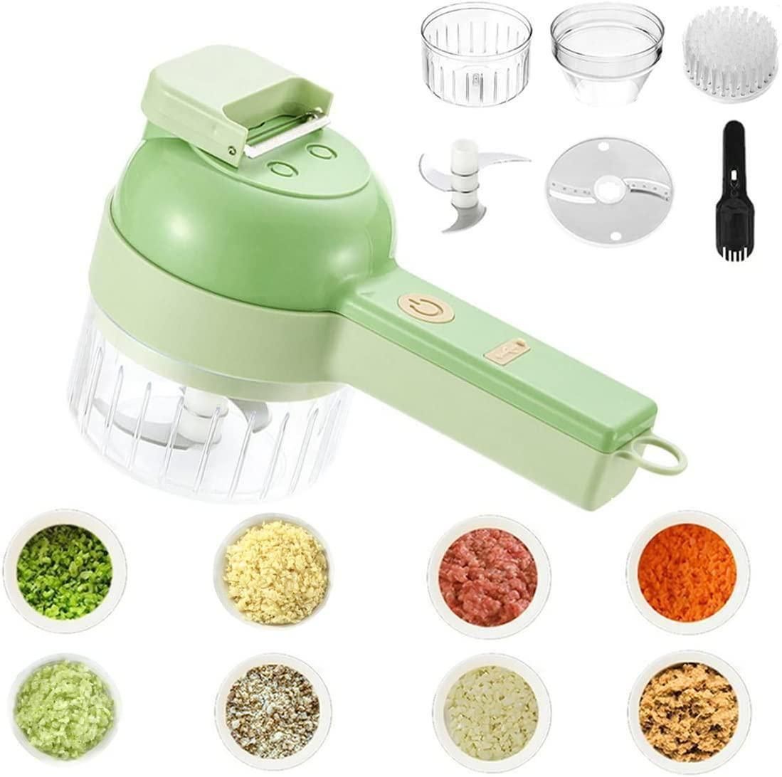 4 in 1 Portable Electric Vegetable Cutter Set | 🔥Flat 50% Off Sale!🔥