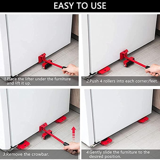 Heavy Furniture Lifter with Sliders | 🔥Flat 50% Off Sale🔥