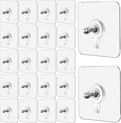 Wall Mount Screw Hooks (10 Pcs) (20 Pcs) (30 Pcs) | 🪝Jaw Dropping Prices🪝