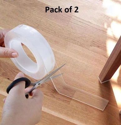 Multipurpose Double Sided Grip Tape (3 Meter, Pack of 2) | 🔥Flat 40% Off Sale!🔥