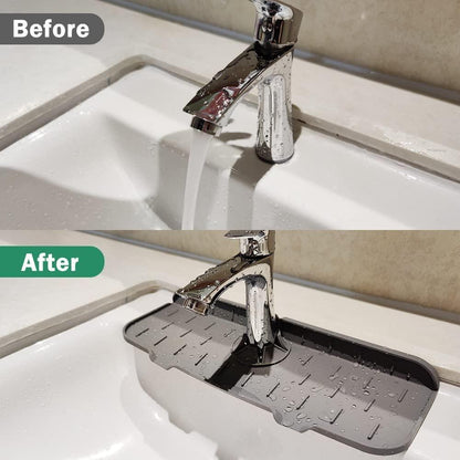 Silicone Faucet Handle Drip Catcher Absorbent Mat (Pack of 2) | 🔥Flat 50% Off Sale🔥