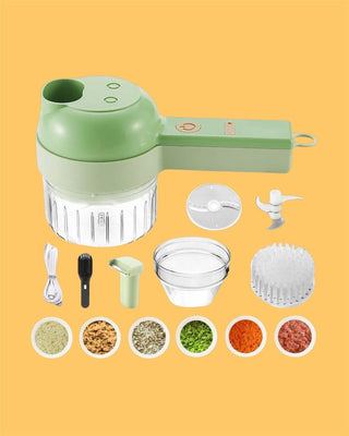 4 in 1 Portable Electric Vegetable Cutter Set | 🔥Flat 50% Off Sale!🔥