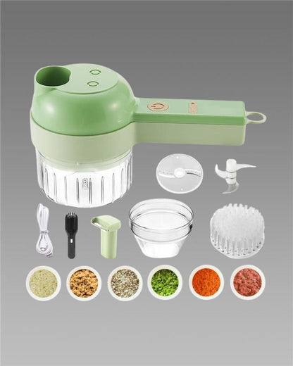 4 in 1 Portable Electric Vegetable Cutter Set | 🔥Flat 50% Off Sale!🔥