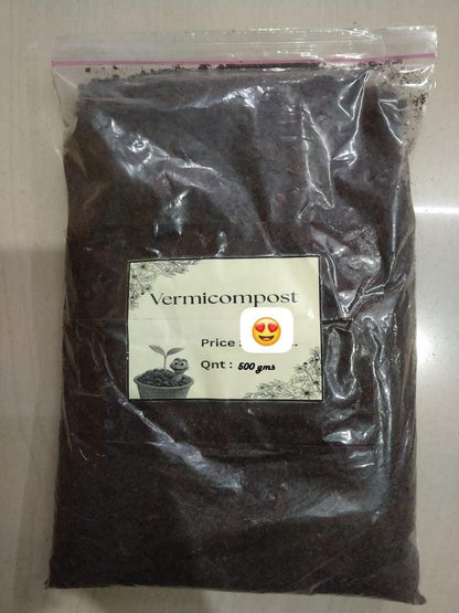 Organic Vermicompost 500gm | 🔥Flat 60% Off Sale!🔥
