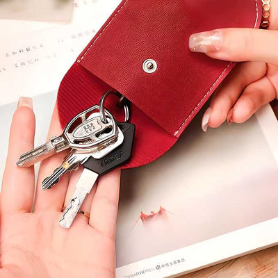 PU Leather Car Key Case, Creative Pull-Out Key Case Cover